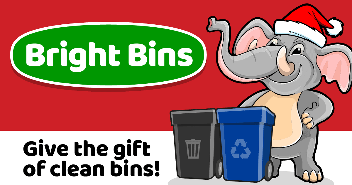 Give the Gift of Clean Bins Gift cards are now available.